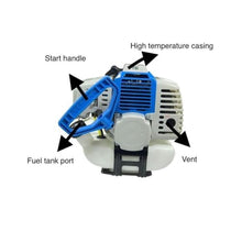 ZYNSWANGM 51.7cc 2-Stroke Petrol Engine Fit for Brush Cutter 44-2