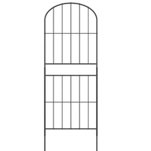 Decorative Garden Fence 5 Pack Black Animal Barrier Fence