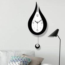 Retro Outdoor Wall Clock with Silent Pendulum, Weatherproof & Windproof Garden Clock for Home, Patio, Living Room, Bedroom – Precise Non-Ticking Timepiece