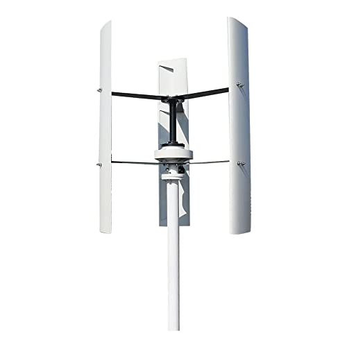 Wind Turbine Generator, 800W Free Energy Generator, Vertical 3-Phase Permanent Magnet Generator with Controller for Home Energy Supplementation