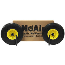 NoAir® (2) Flat Free Tire Assemblies 15x6.00-6 Fits John Deere ZTrak TCA21693
