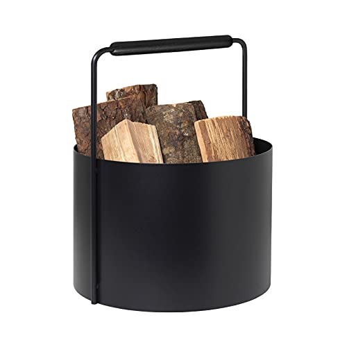 blomus ASHI Firewood Basket - Black