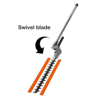 2 Strokes 62cc Edger 5 in 1 Weed Wacker Eater Hedge Trimmer Brush Cutter Tool