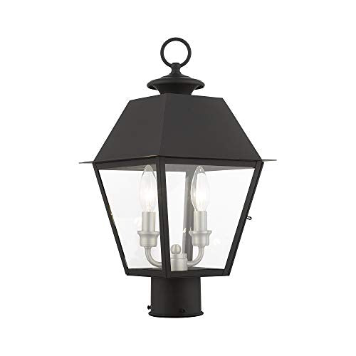 Livex Lighting 27216-04 Wentworth 2-Light Fixture, Black