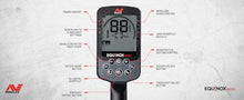 MINELAB Equinox 900 Multi-Frequency Collapsible Metal Detector for Adults with EQX 11" & 6” Waterproof Double-D Coils (Option for 6 Single Frequencies, 4 Detect Modes, Wireless Headphones Included)