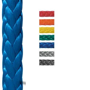 Samson Amsteel Blue Rope 1/4" x 600 Ft Spool Blue/Silver