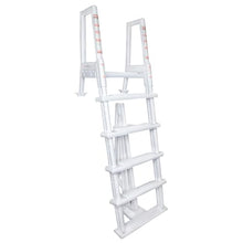 Aqua Select Everest Entry Step System Above Ground Pool 350 Lb Capacity White Steps