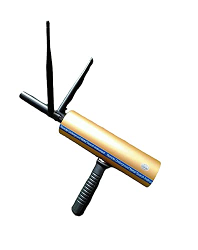 Metal Detector for Adults Golden Dual-Antenna Metal Detector Remote Treasure Detection Instrument