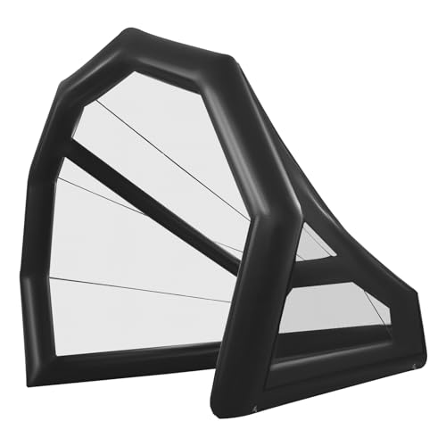 SBPKMARSCT Golf Practice Net Cage Tent with Blower Black