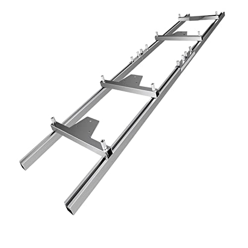 NYTFHMS 48"-Chainsaw-Mill-Planking-Milling-Machine-Rail-Mill-Guide-System-Kit-Chain-Saw-Accessory-Woodworking-Log-Cutting-Tools