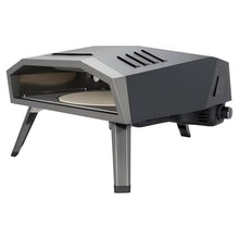 ZWILLING BBQ+ Outdoor Propane Pizza Oven with Rotating Pizza Stone, Reaches 1000°F for Crispy Crust, Portable Gas Grill Pizza Maker for Backyard Cooking, Collapsible Legs, Easy to Use, Black