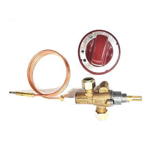 Catering Cooking Equipment High Power 60000BTU Gas Brass Valve with Control Knob and Thermocouple Kitchen Accessories stability