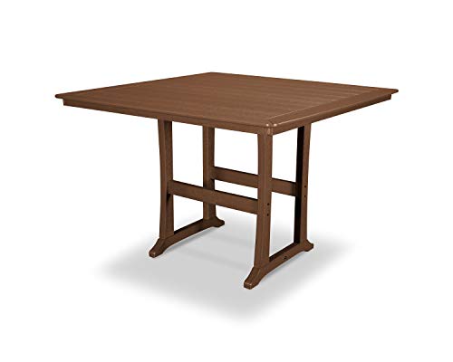 POLYWOOD® Bar Table, Teak