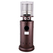 Patio Gas Heater Outdoor Heaters for Home Fast Heating Radiator Low Energy Efficient Freestanding Bullet Style Stainless Steel Safety Cage Casing- (10-80 Square Meters) 120 cm (47 inches) (120 cm (47