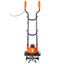 Electric Tiller Rotavator and Cultivator for Garden - Powerful 1050W for Ground Preparation | 32cm Cultivating Width, 22cm Depth Garden Tiller Cultivator Rotovator
