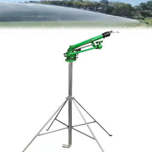 Farm Irrigation Sprinkler On Tripod Base, 2" Farm Irrigation Sprinkler, 360° Large-Area Watering Spray, Big Rain Gun Sprinkler, for Large-Scale Agricultural Sprinkler Irrigation in Farms, Wheat, Etc
