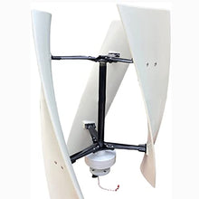 Vertical Axis Wind Turbine Generator, 3 Blades Low RPM Windmill with Controller for Home Factory Use, Efficient Wind Turbine