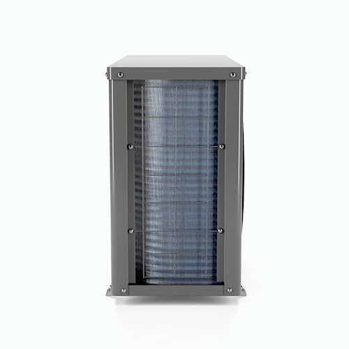 FibroPool Swimming Pool Heat Pump FH255 55,000 BTU Gray