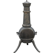 TEOYETTSF Garden Fire Pit Outdoor Cast Iron Mantelpiece Retro Charcoal Stove European Backyard Heating Oven Patio Vertical Fireplace