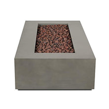 Lakeview Elysian 70-Inch Rectangle Natural Gas Fire Table - Mist Gray - (Ships as Propane w/NG Conversion Kit) - SC-C9814NG-MGRY