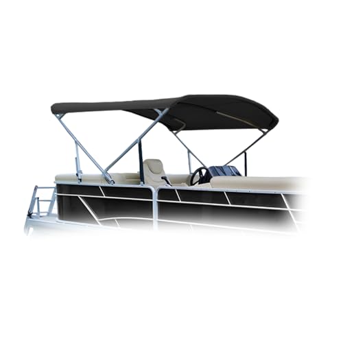 Summerset Grills Eevelle Premium Bimini Pontoon Top 54" H Black