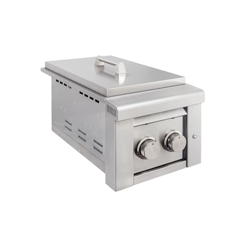 EdgeStar 26000 BTU 13 Inch Wide Liquid Propane Side Burner