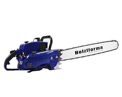105cc Holzfforma® Blue Thunder G070 Gasoline Chain Saw Power Head WT 36'' Guide Bar .404 .063 104 DL Guide Bar and .404 .063 36'' 104 DL Saw Chain All Parts Are Compatible WT 070 090 MAGNUM Chainsaw
