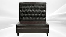 Elite Kitchen Supply Commercial Button Style Booth Black