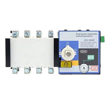 ATS 100A 160A 250A 300A Automatic Transfer Switch Dual Power Change Over Generator Switch Generator Parts(100A)