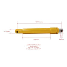 The ROP Shop Snow Plow Angle Angling Cylinder RAMS, 2-Pack, 1.5" x 10"
