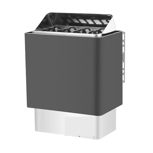 POGHDBXA Sauna Accessories, Sauna Heater, Stove for Room, Small Stainless Steel for Home, Heating Equipment, Dry, Boiler Wall Constant Temperature for, Hotel, SPA(4.5kw)