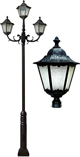 DABMAR LIGHTING INC GM8121-VG Fixture,8121,VG,Lantern,3 Light