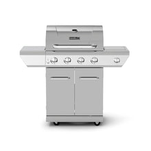 Nexgrill Propane 4 Burner Gas Grill, Stainless Steel Body with Side Burner