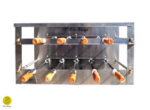 Brazilian BBQ Charcoal Grill - 09 Skewers - Rotisserie System - Oca-Brazil