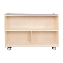 Angeles Double-Sided Storage Bookshelves Wooden