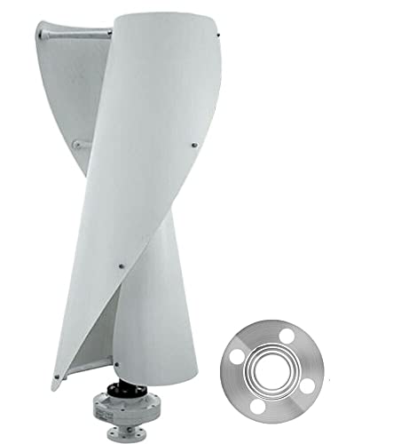 ROROLL Micro Wind Turbine, 12V/24V 400W Vertical Helix Wind Power Turbine Generator Kit for Household Hybrid Solar Wind System High Wind Energy Utilization (Color : 1, Size : 12V), 1005004670543775
