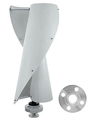 ROROLL Micro Wind Turbine, 12V/24V 400W Vertical Helix Wind Power Turbine Generator Kit for Household Hybrid Solar Wind System High Wind Energy Utilization (Color : 1, Size : 12V), 1005004670543775