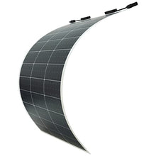 JKSVTF Solar Panel Kit,Flexible Solar Panel 370 Watt Monocrystalline Semi Flexible Bendable Mono Off Grid Charger for Marine RV Cabin Van Car