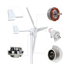 AISINILALAO Low Speed Gearless Generator 10000W - Start at 150 RPM, High Efficiency for DIY Wind Power Projects & Renewable Energy Systems(White,with Base),220v
