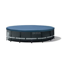 Intex Ultra XTR 16ft x 48in Above Ground Pool Set w/Pump, Cleaner Robot Vacuum & Hose Gray