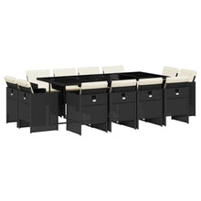 AMBERARD Patio Dining Set 12-Seater Black Furniture Set