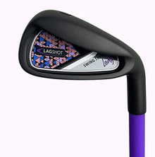 Lag Shot Golf Lady Triple Threat Combo Swing Trainer Purple