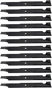 SHAOMABA 12PK 21 Inch 92-134 Lawn Mower Blade for 60 and 61 Inch
