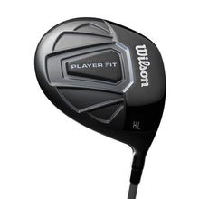WILSON Women's PlayerFit Compete Golf Set with Cart Bag - Ladies Right Hand, Graphite, Periwinkle/Black