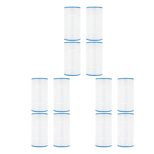 Doheny's PA901 Pool Spa Filter | Repl. Filters for Hayward Star-Clear Plus C900 | Replaces Pleatco PA90, Unicel C-8409, Filbur FC-1292 | OD: 8 15/16”, Length: 17 3/8”, T & B Opening: 4” | 12-Pack
