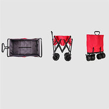 Portable Garden Carts Leisure Camping Wagon Beach Cart Folding Cart with Wheels Outdoor Shopping Carts Camping Fishing Trolley