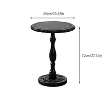 Chicken Couch End Table Retro Sofa Side Table Wooden Furniture Corner Table Living Room Coffee Table Leisure Round Table Corner Tables for Living Room(B)