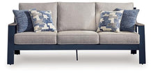 Signature Design by Ashley Mabry Shores Outdoor Sofa, 3-Seat Couch