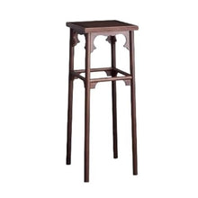 LUYOUBOZHU Vase Stand Chinese Simple Black Walnut Bonsai Stand, Living Study Tea Room Flower Table