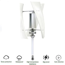 HUIZHITENGDA Vertical 8000W 12V-220V Magnetic Levitation Turbine